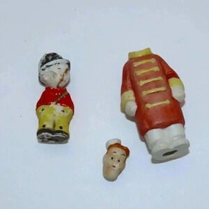 Vintage nodder pieces Gasoline Alley 30s German Bisque